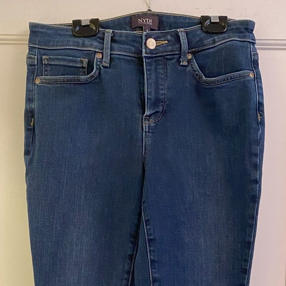 NYDJ Alina Legging Skinny Pant in Blue Reverence Size 4 - Picture 2 of 6